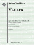 Kindertotenlieder, GMW 45-O (Songs on the Death of Children) Cover Image