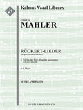 Songs to Poems by Rueckert; No. 3: Ich bin der Welt abhanden gekommen, high voice (F, transposed) Cover Image