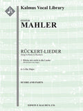 Songs to Poems by Rüeckert; No. 1: Blicke mir nicht in die Lieder, high voice (A-flat, transposed) Cover Image