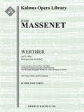 Werther: Act 3, Aria: Pourquoi me reveiller (tenor; excerpt) Cover Image