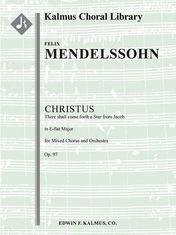 Christus [fragment], Op. 97: There Shall Come a Star out of Jacob Cover Image