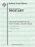 Ch'io mi scordi di te; Non temer, amato bene, K. 505 Cover Image
