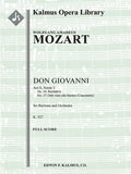 Don Giovanni, K. 527; Act II, Nos. 16 & 17: Canzonetta (Serenade): Deh vieni alla finestra (baritone) Cover Image