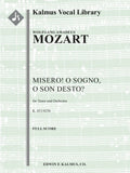 Misero! o sogno, o son desto, K. 431/425b Cover Image