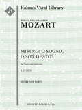 Misero! o sogno, o son desto, K. 431/425b Cover Image