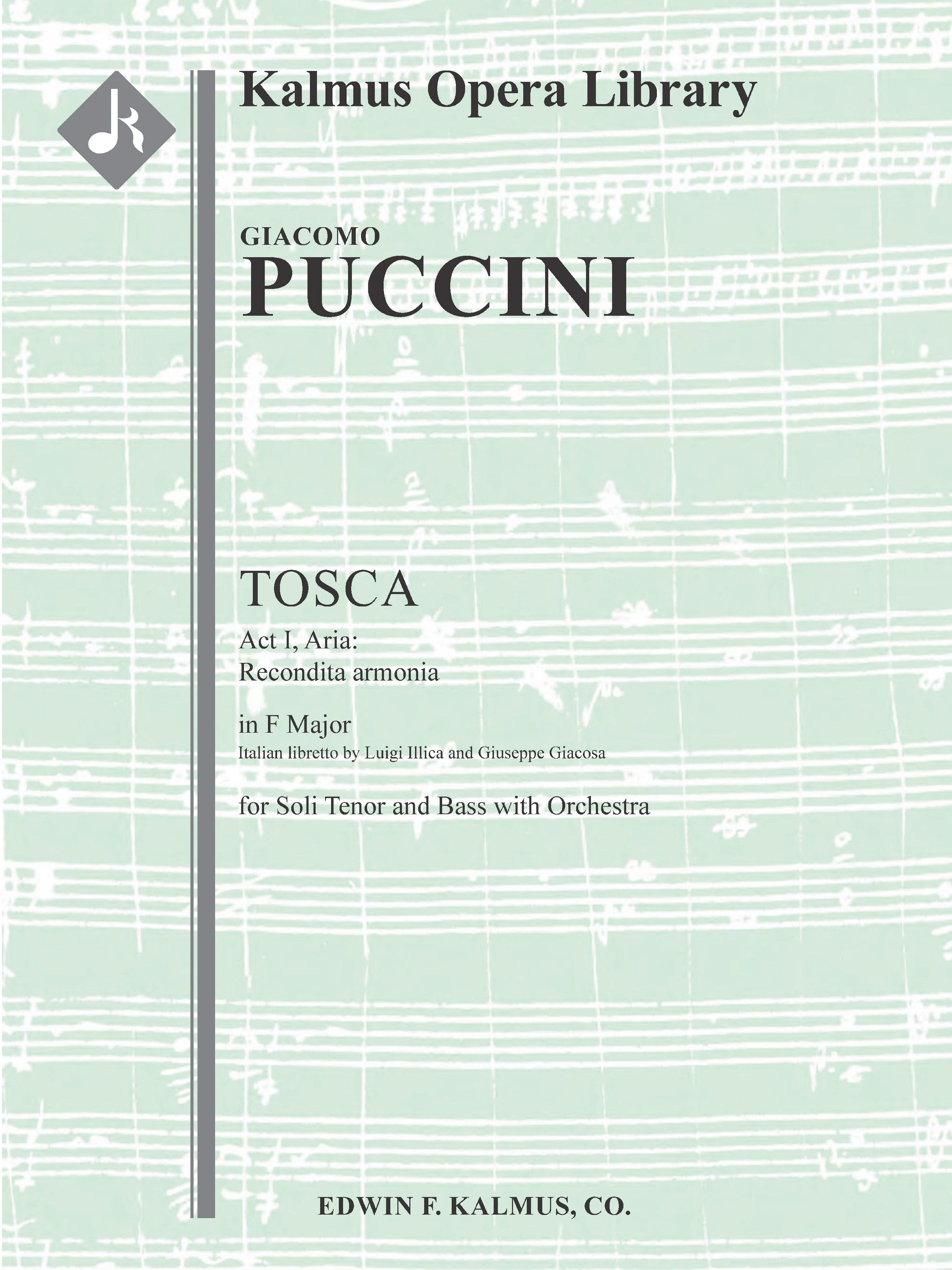 Tosca: Act I, Aria: Recondita armonia (tenor) (excerpt) Cover Image
