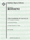 The Barber of Seville: No. 5: Act I, Aria: La calunnia (bass; D) (Il Barbiere di Siviglia, excerpt) Cover Image