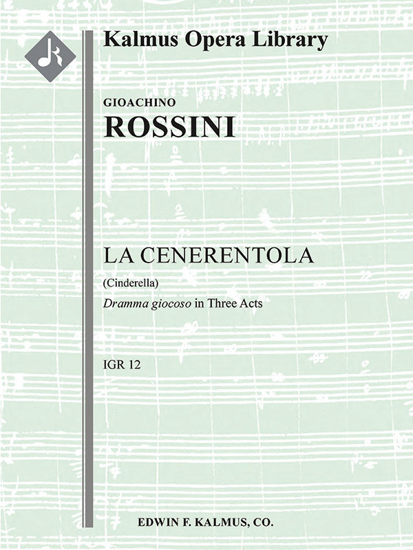 Cinderella (La Cenerentola, complete) Cover Image
