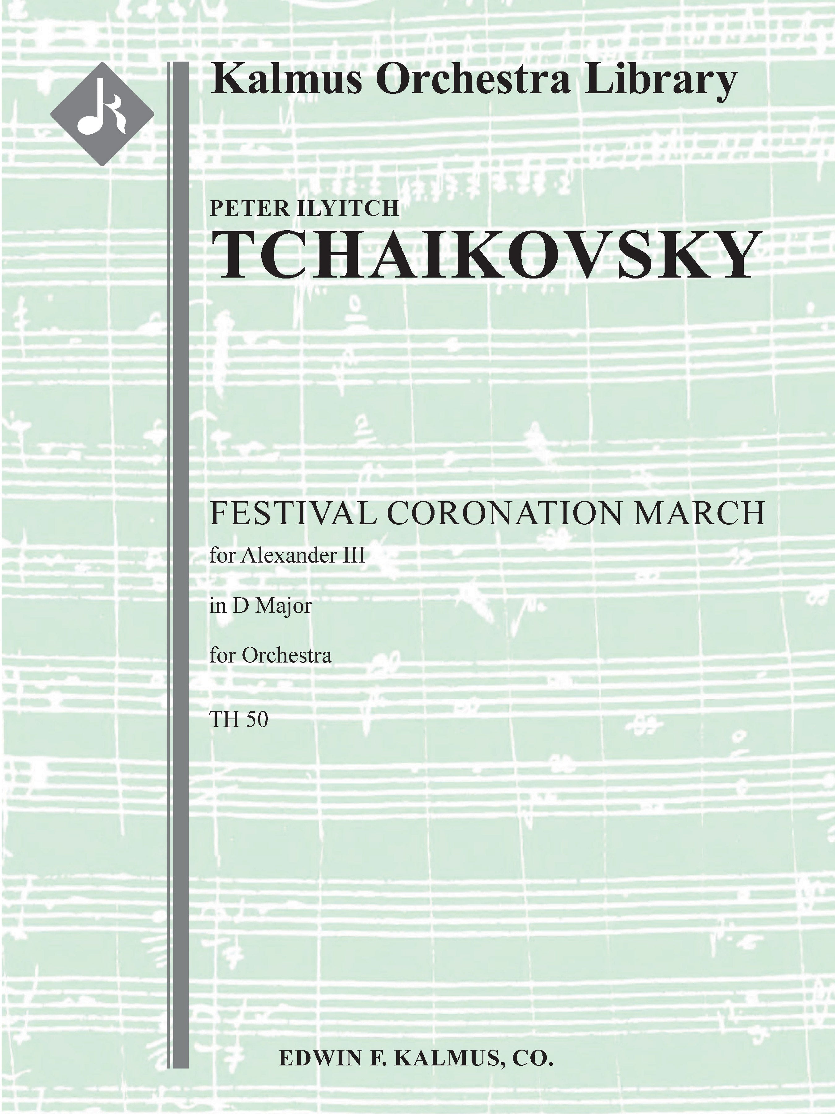 Festival Coronation March for Alexander III in D, TH 50 Cover Image