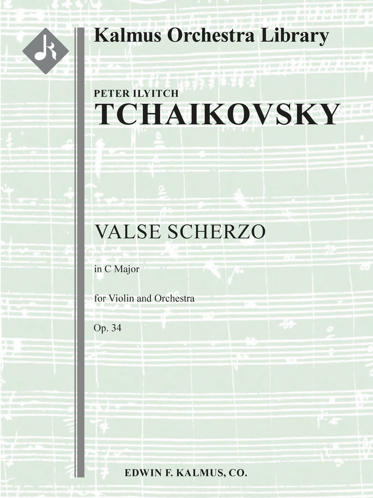 Valse Scherzo, Op. 34 Cover Image