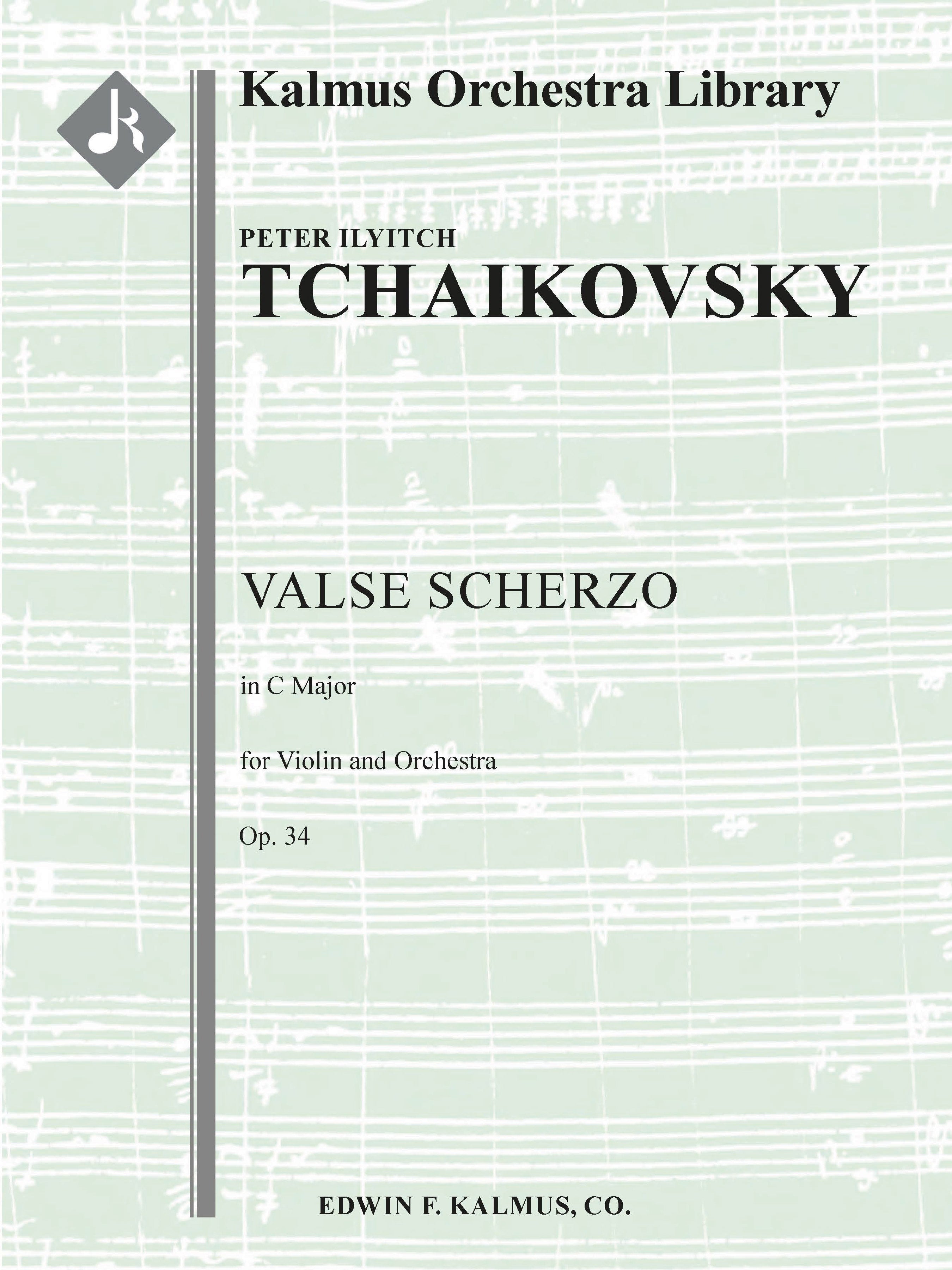 Valse Scherzo, Op. 34 Cover Image