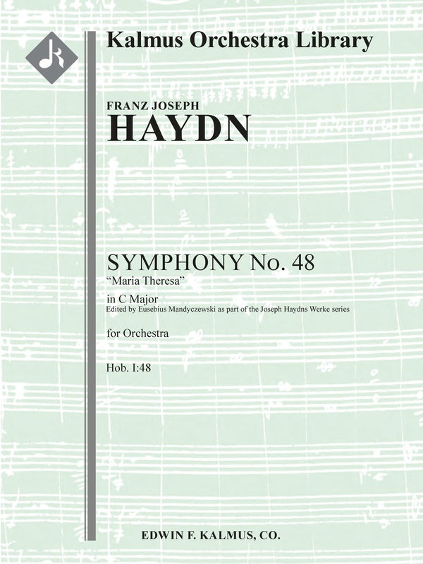 Symphony No. 48 in C 'Maria Theresa' [Hob. I:48] Cover Image
