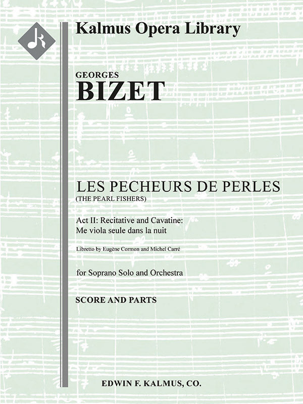 Pecheurs de Perles, Les (The Pearl Fishers): Act II, Recitative et Cavatine: Me voila seule dans la nuit (Soprano) Cover Image