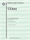 La Traviata, Act II, Aria: De' miei bollenti spiriti (tenor) Cover Image