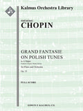 Grand Fantasie on Polish Tunes in A, Op. 13/ CT 41 Cover Image