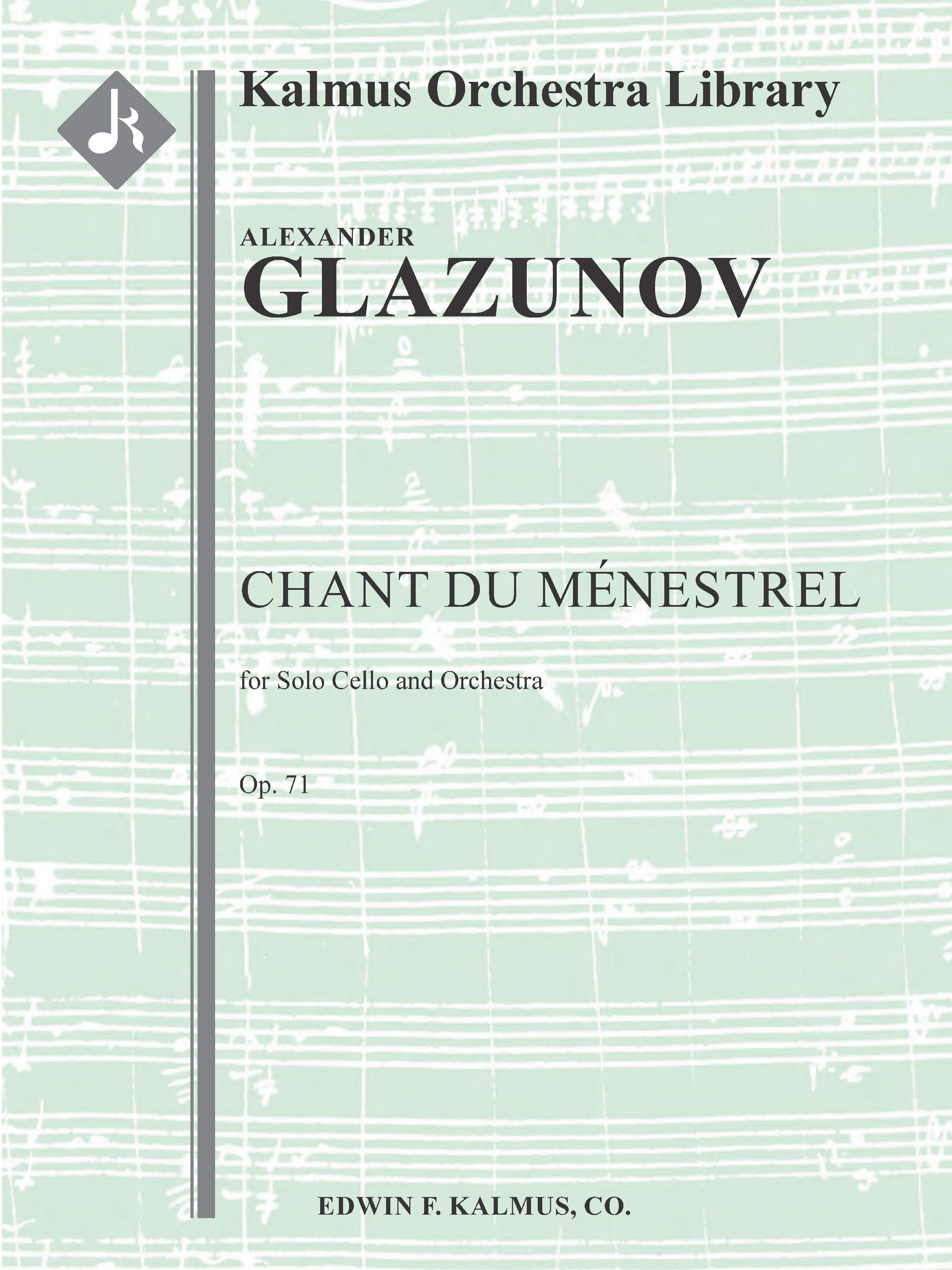 Chant du Menestrel, Op. 71 Cover Image
