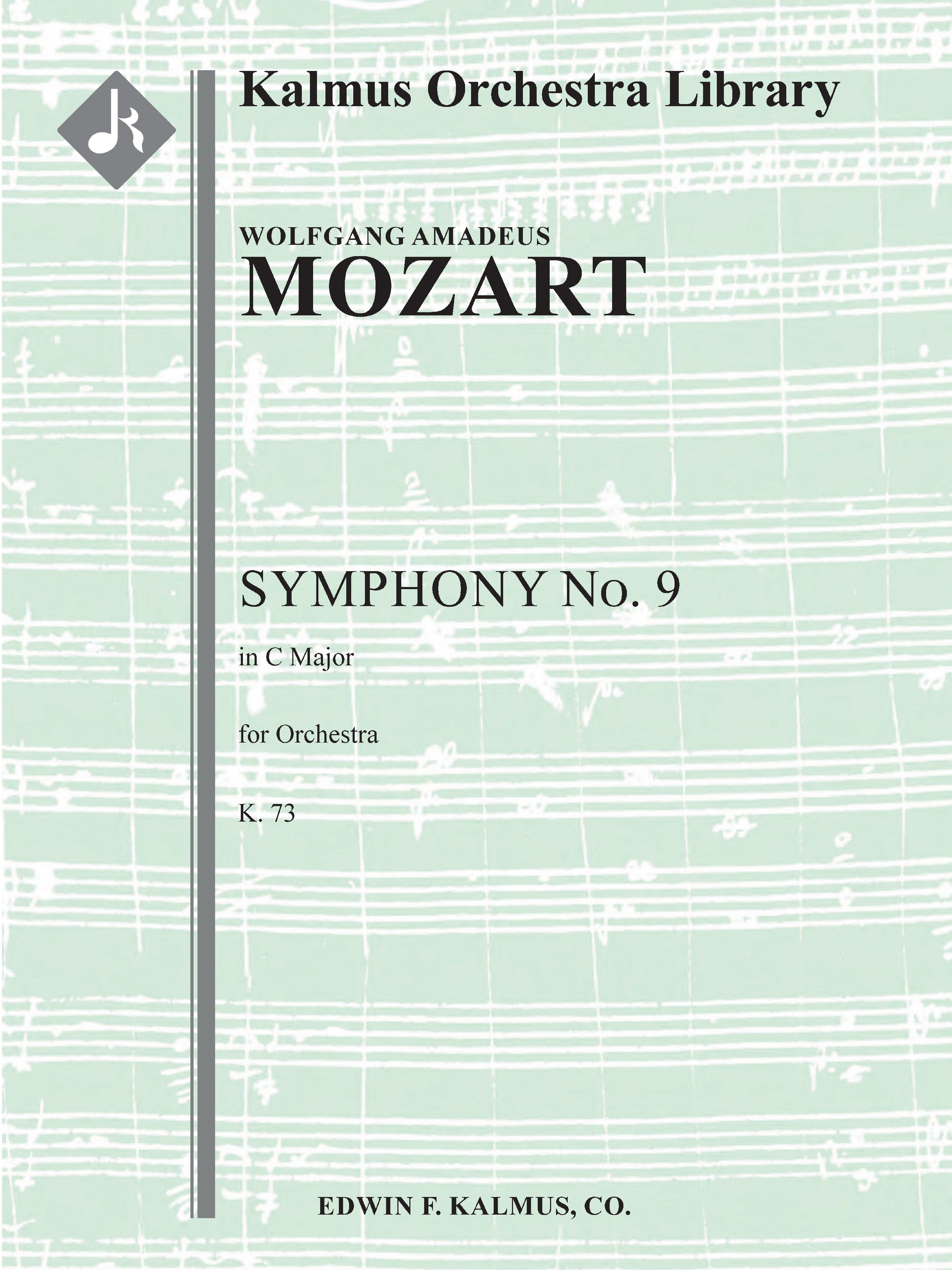 Symphony No. 9 in C, K. 73 Cover Image