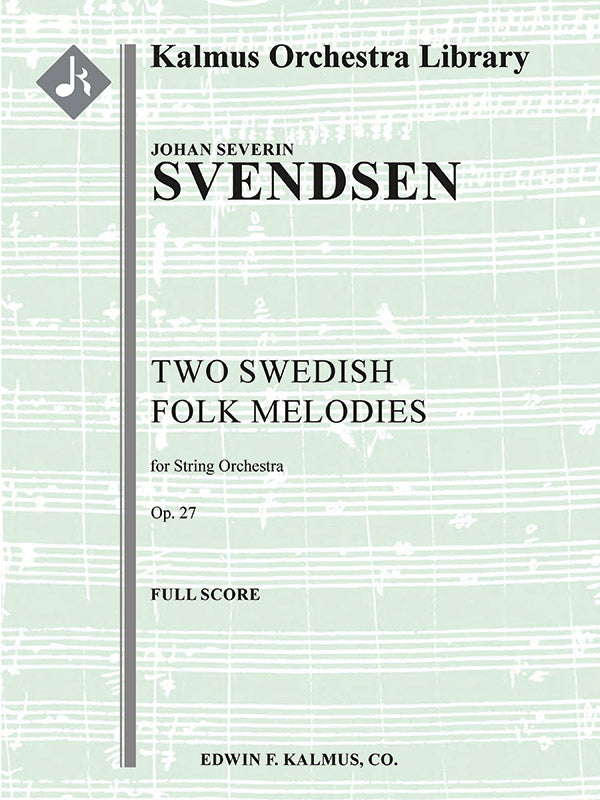 Two Swedish Folk Melodies, Op. 27 Cover Image
