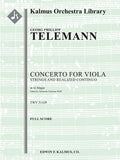 Concerto for Viola in G, TWV 51:G9 Cover Image