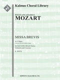Missa Brevis in G, K. 49/47d [All new materials] Cover Image