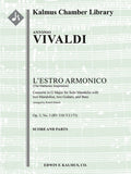 L'Estro Armonico, Op. 3, No. 3: Concerto for Mandolin in G, RV 310 / F.I:173 [contemporary transcription] Cover Image