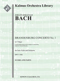 Brandenburg Concerto No. 1 in F, BWV 1046 (critical edition) Cover Image