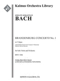 Brandenburg Concerto No. 1 in F, BWV 1046 (critical edition) Cover Image