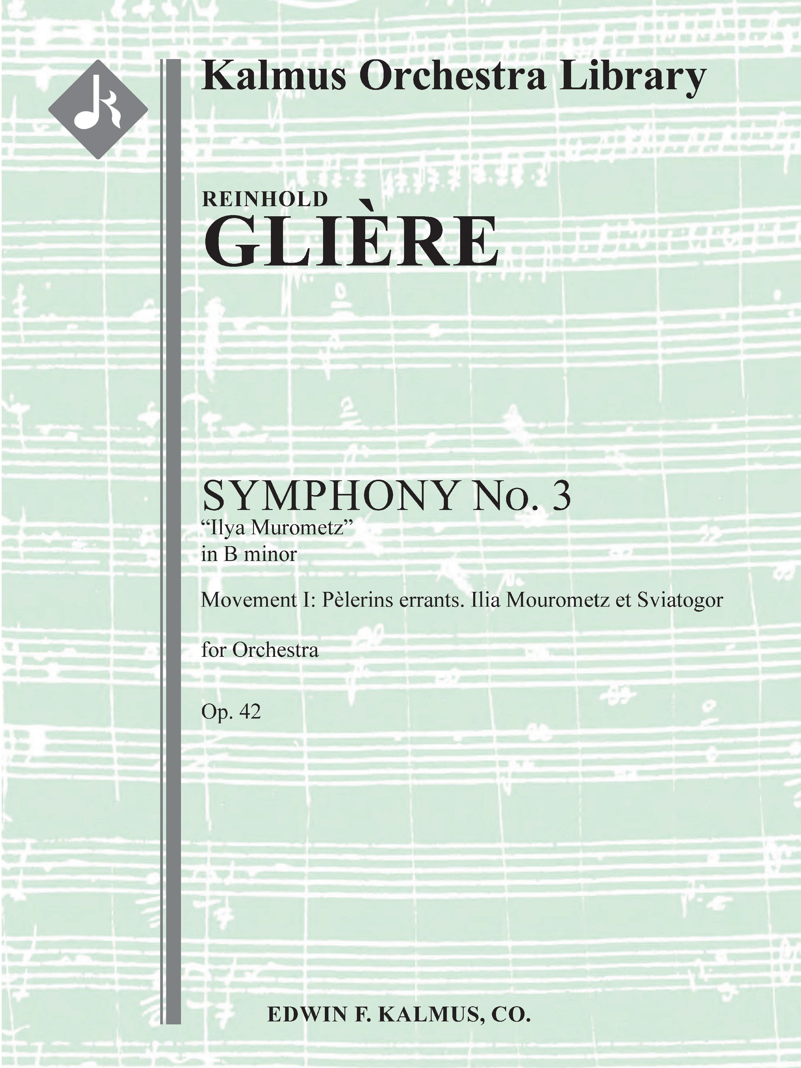 Symphony No. 3 'Ilya Murometz' in B minor, Op. 42: Movement I Cover Image