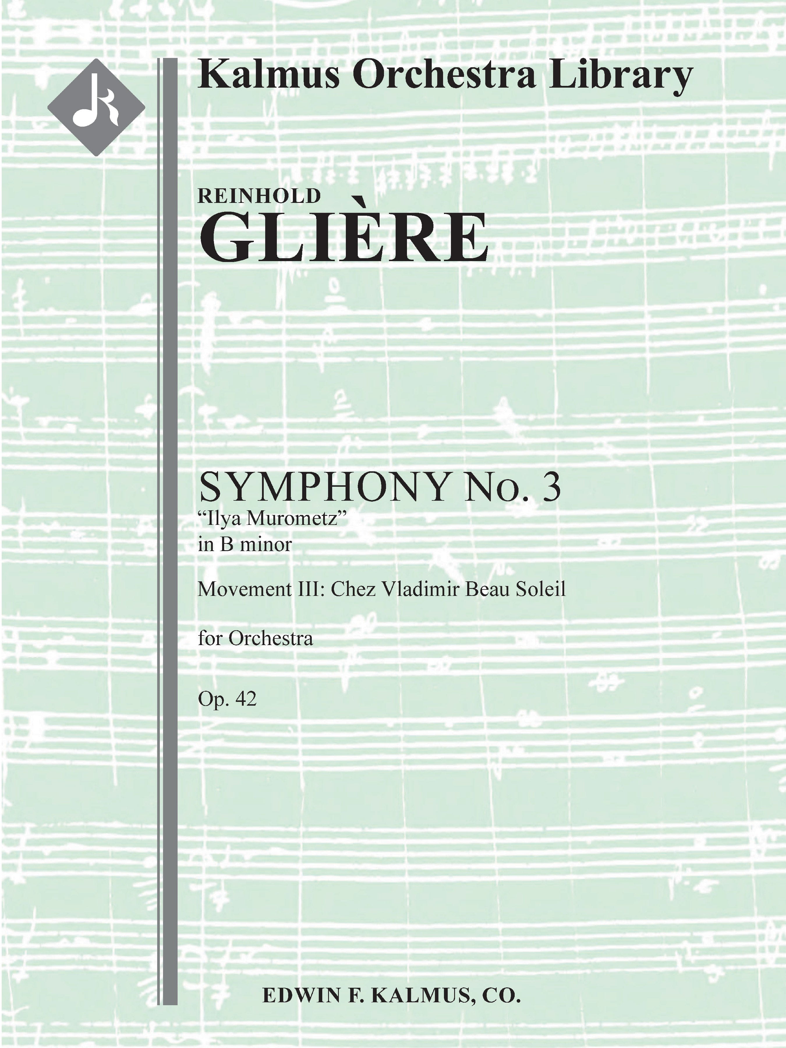 Symphony No. 3 'Ilya Murometz' in B minor, Op. 42: Movement III Cover Image