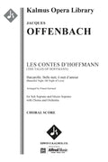 The Tales of Hoffmann (Les Contes d'Hoffmann): Barcarolle: Belle nuit, o nuit d'amour Cover Image