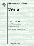 Rigoletto: Act I (No. 5), Duetto: Signor ne principe; E il sol dell'anima; Addio, addio [tenor, soprano] Cover Image