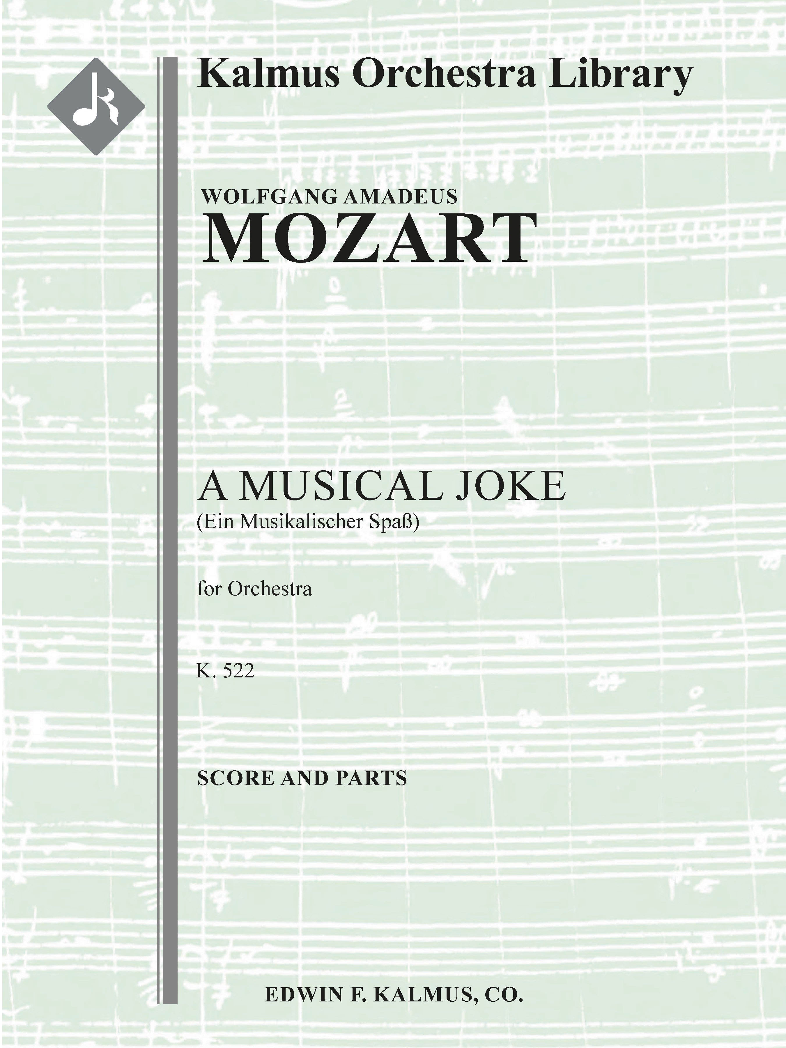 Musical Joke, A, K. 522 (Ein Musikalischer Spass) Cover Image