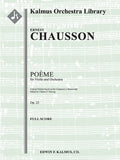 Poeme for Violin and Orchestra, Op. 25 Cover Image