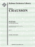 Poeme for Violin and Orchestra, Op. 25 Cover Image