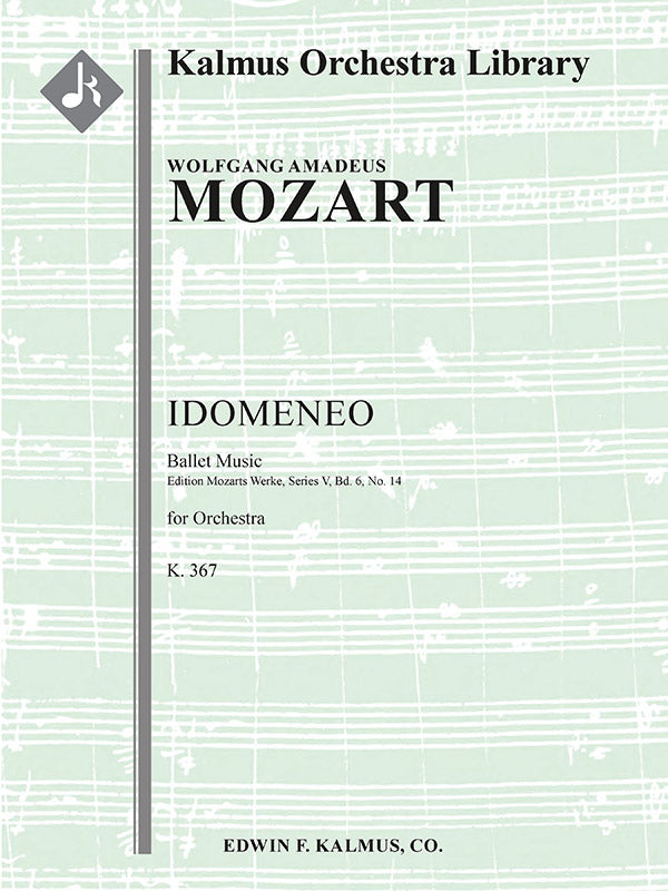 Idomeneo: Ballet Music, K. 367 Cover Image