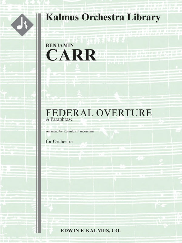 Federal Overture: A Paraphrase Cover Image