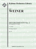 Divertimento No. 2 in A minor, Op. 24 (on Hungarian Folk Songs) Cover Image