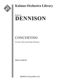 Concertino for Solo Violin and String Orchestra Cover Image