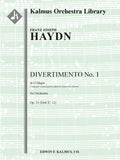 Divertimento in G, Op. 31, No. 1 (Hob.X: 12) [composer's transcription, ed. Schmid] Cover Image