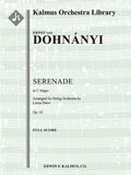 Serenade in C Major for String Orchestra, Op. 10 Cover Image