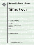 Serenade in C Major for String Orchestra, Op. 10 Cover Image