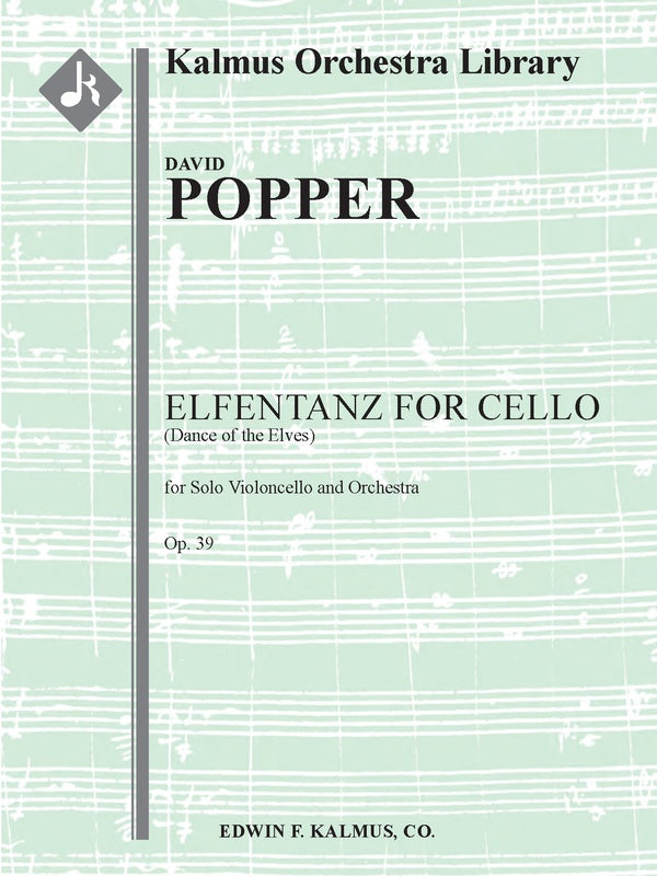 Elfentanz for Cello, Op. 39 (Dance of the Elves) Cover Image