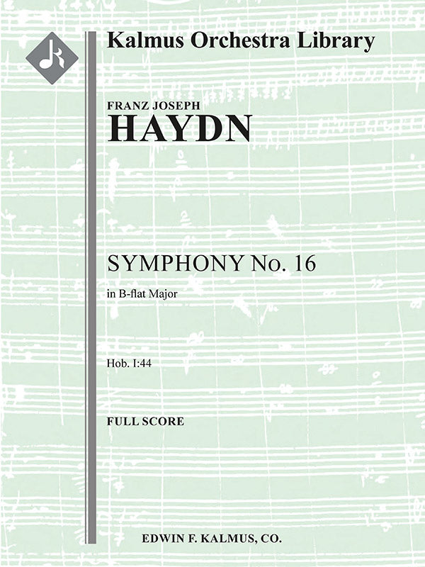 Symphony No. 16 in B-flat (Hob. I:16) Cover Image