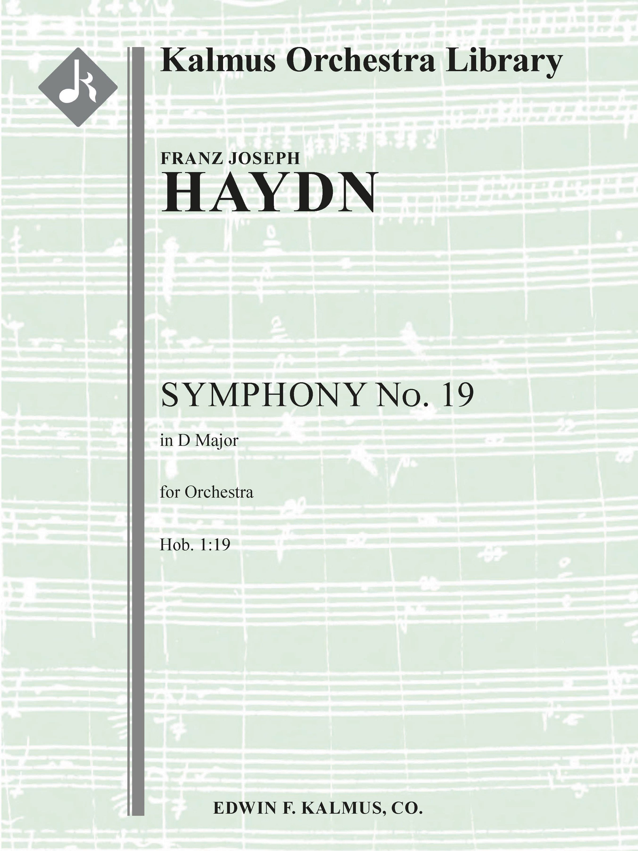 Symphony No. 19 in D (Hob. I:19) Cover Image