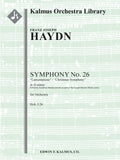 Symphony No. 26 in D minor 'Lamentatione' ('Christmas Symphony') [Hob. I:26] Cover Image