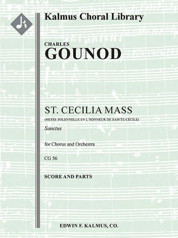 Messe Solennelle de Ste. Cecile (St. Cecilia Mass): Sanctus Cover Image