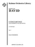 Concertino for Trombone, Op. 4 Cover Image