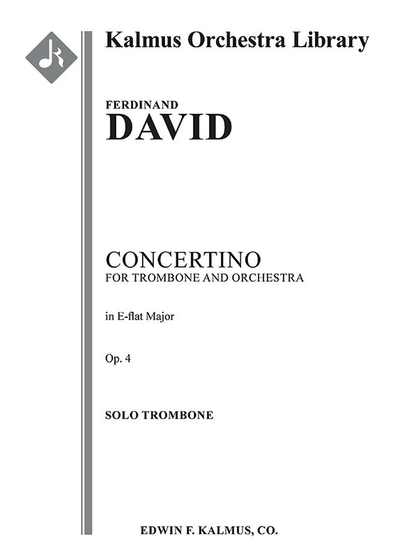 Concertino for Trombone, Op. 4 Cover Image