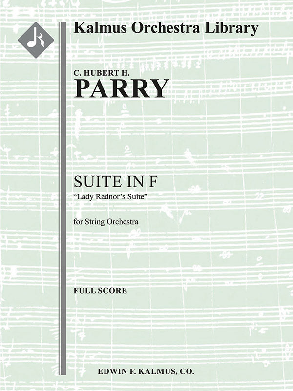 Suite in F: Lady Radnor's Suite Cover Image