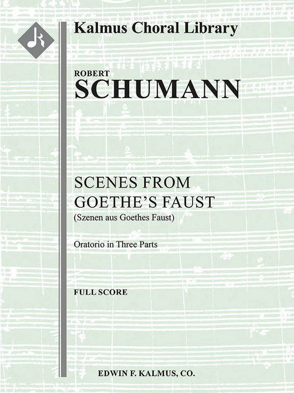 Szenen aus Goethes Faust (Scenes from Goethe's Faust) Cover Image